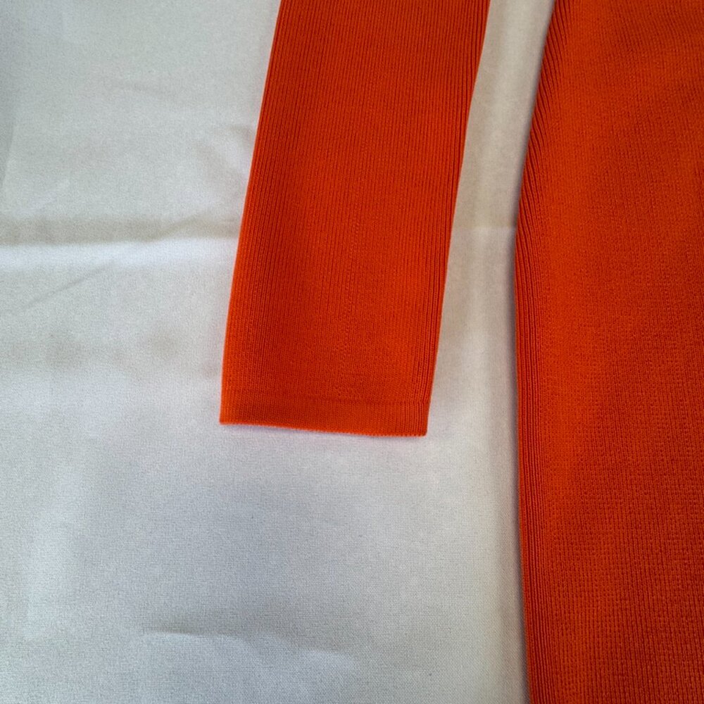 Endless Rose Cutout Knit Bodycon Dress Orange Size XS - Picture 4 of 15